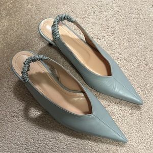 ANINE BING
Leather Slingback Pumps size 38